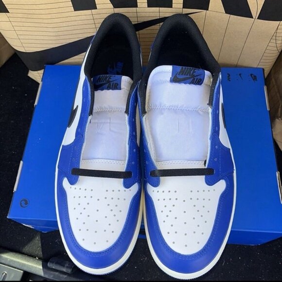 NEW Nike Air Jordan 1 Retro Low OG Game Royal Blue CZ0790-140 Men Size 9.5 main image 5